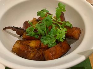 ‘Pork’ stew. Super tasty 👌🏽  at VEGAN PHUKET in Phuket