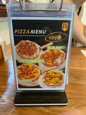 Pizza  at VEGAN PHUKET in Phuket