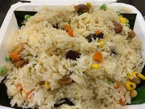 Fried rice with cereals. Really tasty   at VEGAN PHUKET in Phuket