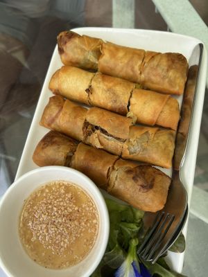 Spring rolls   at VEGAN PHUKET in Phuket