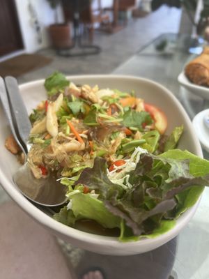 Spicy vermicelli   at VEGAN PHUKET in Phuket