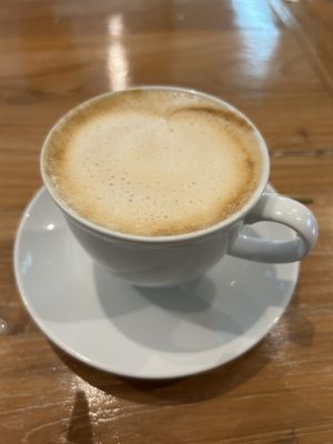 Delicious oat latte  at VEGAN PHUKET in Phuket