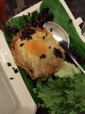 Fried egg at VEGAN PHUKET in Phuket