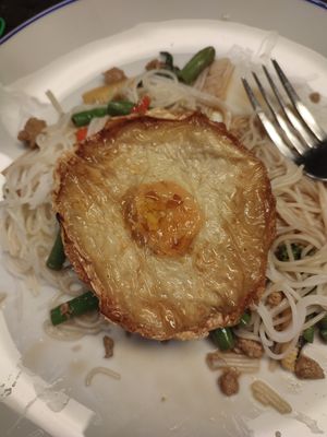 Fried egg at VEGAN PHUKET in Phuket