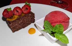 Vegan course 5 at Kai at Ayada Maldives in Maguhdhuvaa Island