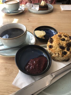 Fruit scone  at Lynchpin in Holywood