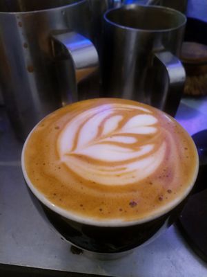 All oat and speciality #Veganuary at Black Salt in South East London