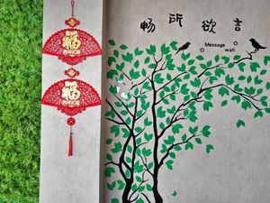 Restaurant interior decor at Leaf Corner 慈素 - Jurong in West Singapore