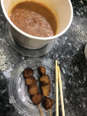 TA Satay  at Leaf Corner 慈素 - Jurong in West Singapore