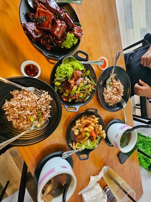 $60 lunch ~ 21/1/23 at Leaf Corner 慈素 - Jurong in West Singapore