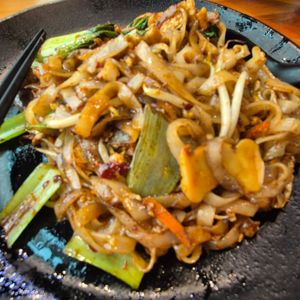 Char kway teow at Leaf Corner 慈素 - Jurong in West Singapore