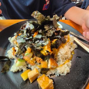 Seaweed curry rice at Leaf Corner 慈素 - Jurong in West Singapore