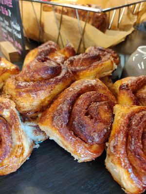 Sourdough Cinnamon Rolls at The Climbing Hangar in Sheffield
