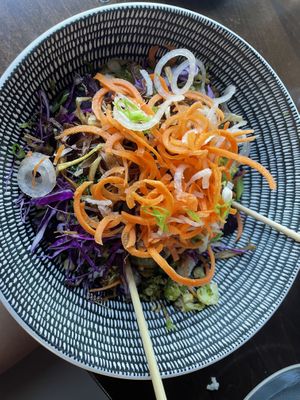 Vegan harvest bowl  at Market Place Kitchen & Bar in Shelton