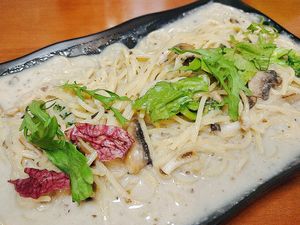 Pasta - Al Fredo at Blooming Sprouts 旺盛素食 in Central Singapore