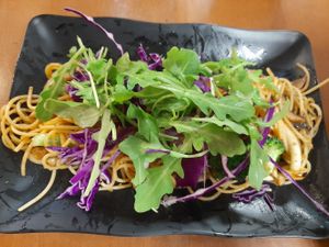 Aglio nolio at Blooming Sprouts 旺盛素食 in Central Singapore