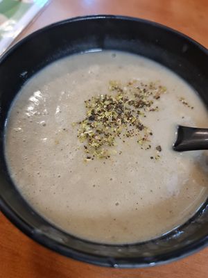 Mushroom Soup ~ 6/5/22 at Blooming Sprouts 旺盛素食 in Central Singapore