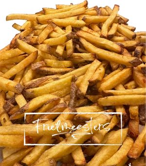 Everyday hand cut fries cooked to perfection. at Frietmeesters in Haarlem