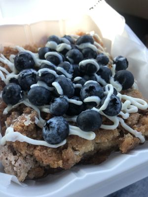 Blueberry French toast pastry   at Vegan Monarch Bakery & Café in Winter Haven