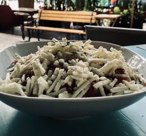 Thom Yorke at Pan Comido - Roma Norte in Mexico City