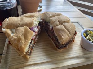 Juana la cubana torta   at Pan Comido - Roma Norte in Mexico City