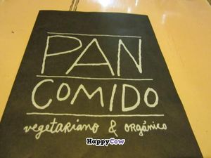 sign at Pan Comido - Roma Norte in Mexico City