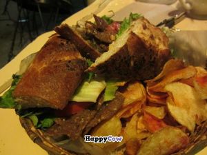 I think this was a vegan reuben  at Pan Comido - Roma Norte in Mexico City