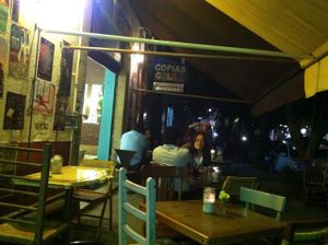 evening atmosphere at Pan Comido - Roma Norte in Mexico City