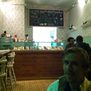 the bakery part of the restaurant at Pan Comido - Roma Norte in Mexico City