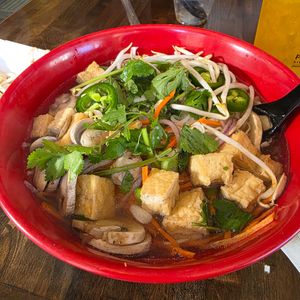 Vegan Pho. at Pho Real Kitchen & Bar in Des Moines