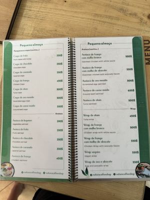   at Natura Coffee Shop in Praia