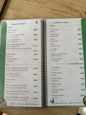   at Natura Coffee Shop in Praia