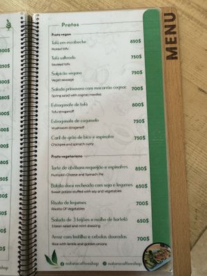   at Natura Coffee Shop in Praia