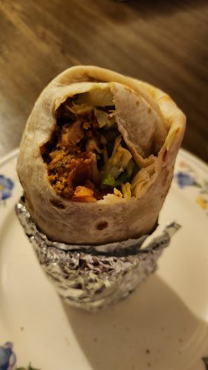 Meat Grinder Burrito at Atacolypse in Leipzig