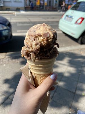 Erdnuss Schoko / peanut butter chocolate   at Atacolypse in Leipzig