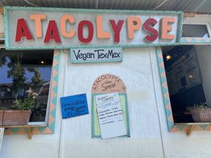 Outside  at Atacolypse in Leipzig