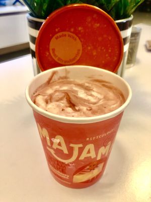 Strawberry dream cake  at Majama Foods in Dubai