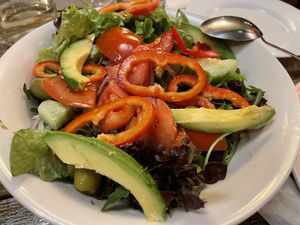 Salad  at Brick Cafe Sofia in Sofia