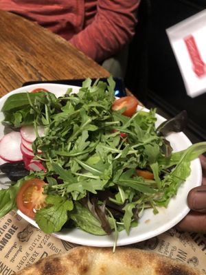 Side salad  #Veganuary at L'Osteria - Stuttgart Mailänder Platz in Stuttgart