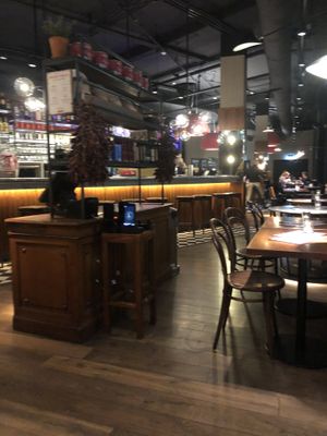 Inside  #Veganuary at L'Osteria - Stuttgart Mailänder Platz in Stuttgart