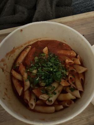 penne arrabiata (use the option to get extra spices!)  at L'Osteria - Stuttgart Mailänder Platz in Stuttgart