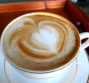 latte at Coffee Doga Heritage - Itaewon branch 커피도가 헤리티지 이태원점 in Seoul