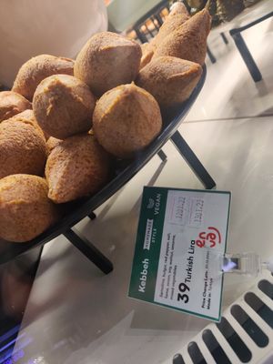 Vegan kibbeh at IST - Enva in Istanbul