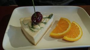 key'll line at Cafe Santropol in Montreal