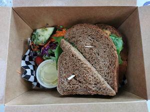 Parc Avenue sandwich at Cafe Santropol in Montreal