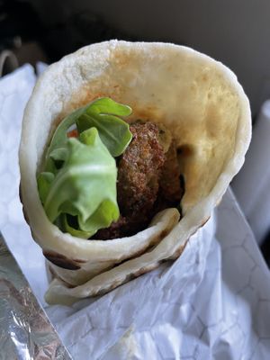 Falafel Saj  at Yalla in Seattle