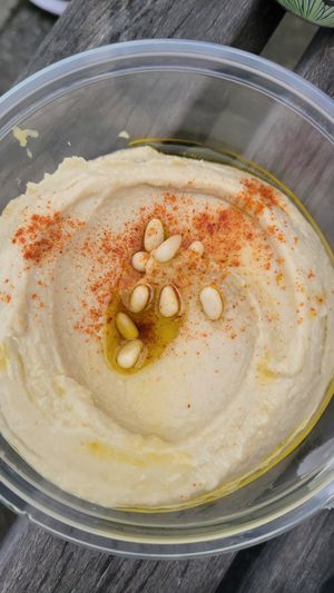 Perfect hummus! at Yalla in Seattle