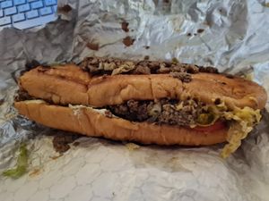 Steak sub aka Hollywood Hooker at Slutty Vegan in Duluth