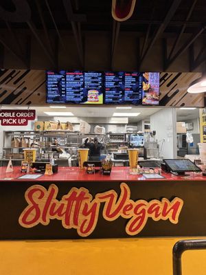 counter   at Slutty Vegan in Duluth