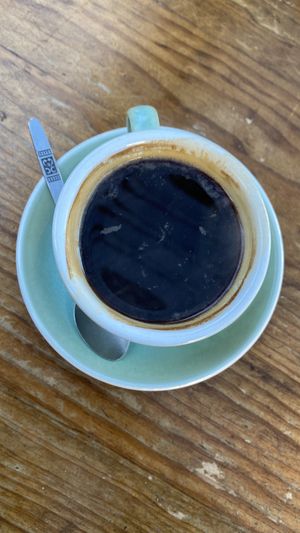 Long black  at Millie Mae's Pantry in Kangaroo Island